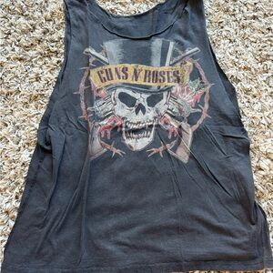 H&M Black Guns N' Roses Graphic Tank